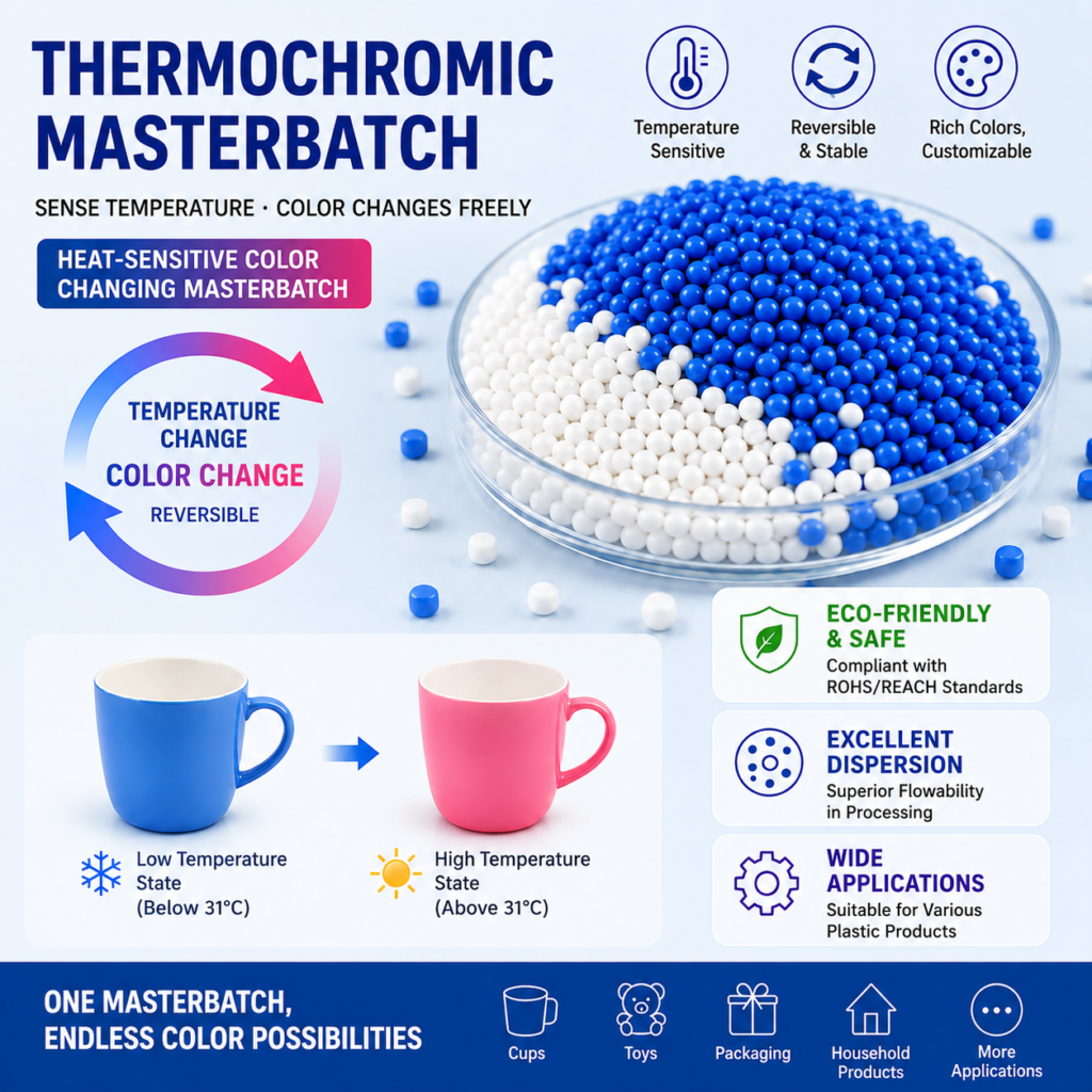 Thermochromic masterbatch