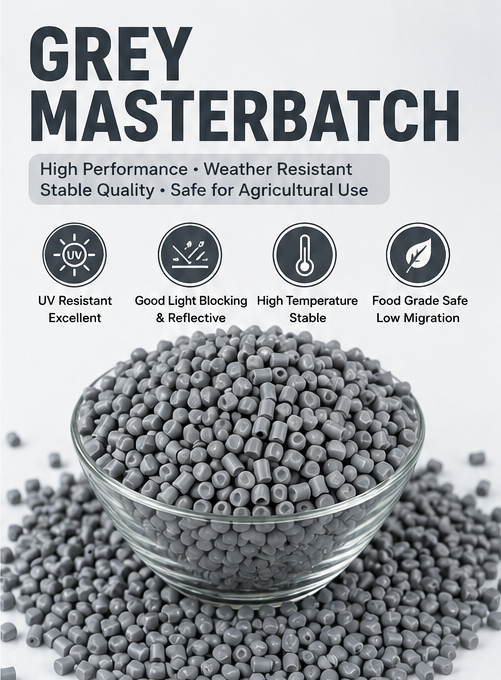 Gray color masterbatch