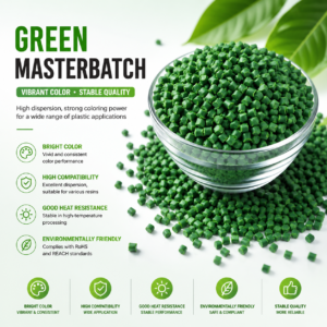 Green masterbatch