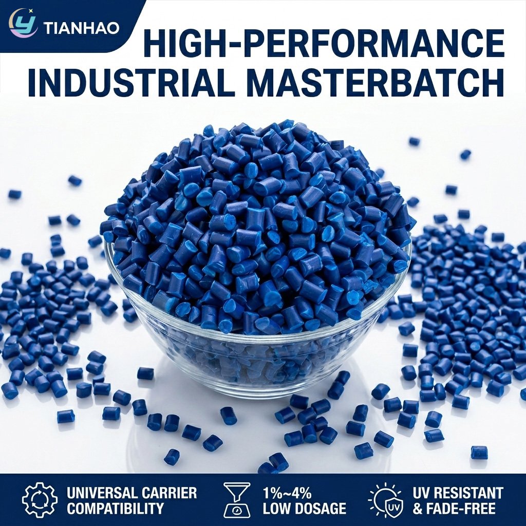 Blue masterbatch